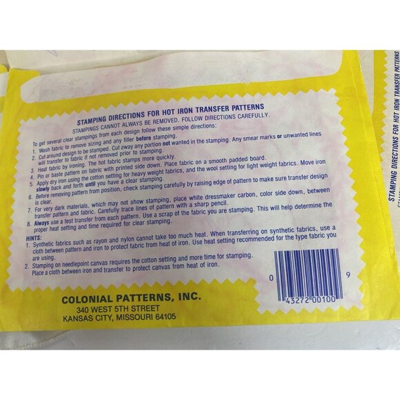 Vtg 70s Unfinished Embroidery Linen Projects, Mixed Lot Junk Journal Slow Stitch - Picture 11 of 16